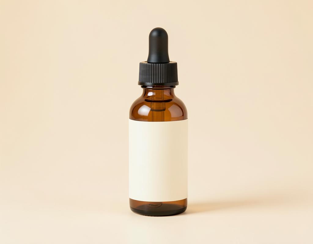 Verisa Labs Hyaluronic Acid hydrating serum in an amber glass dropper bottle